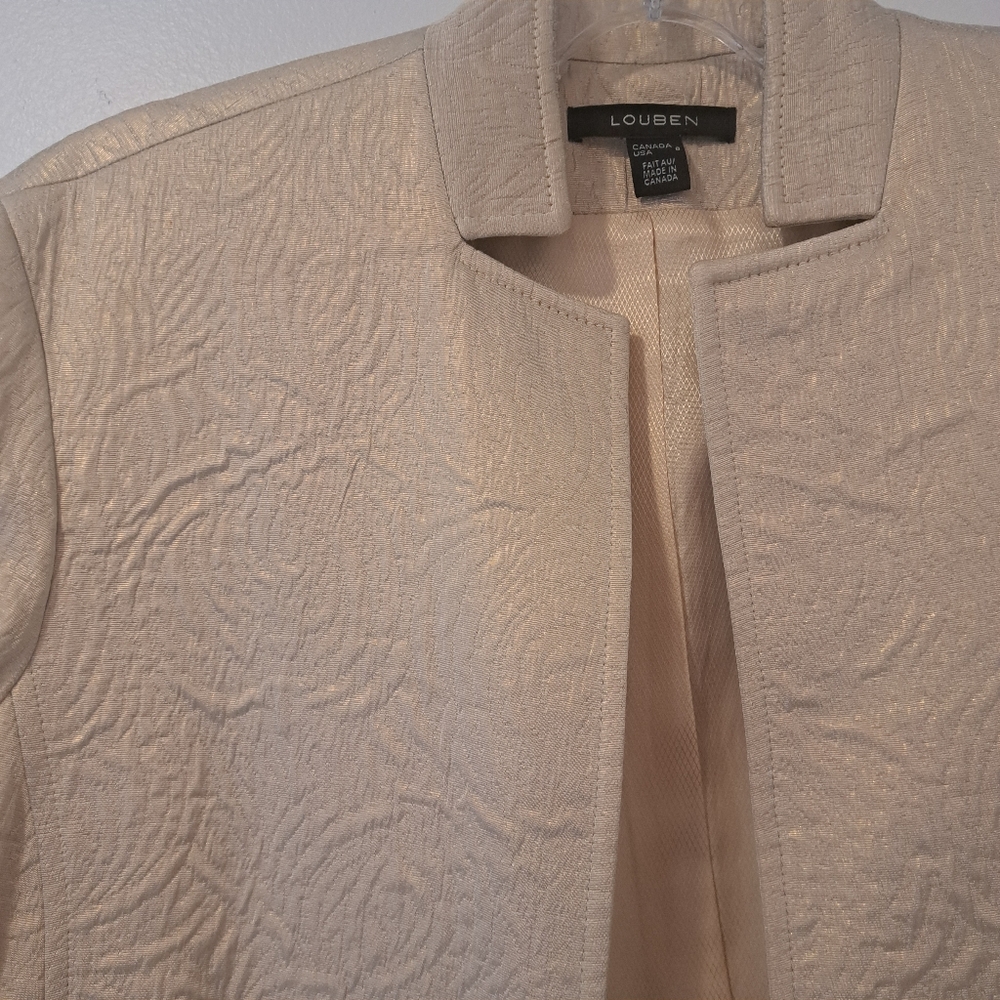 Louben dressy 3/4 blazer